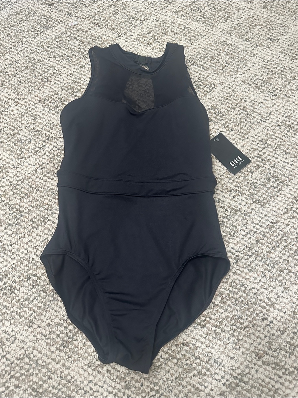 Bloch Black High-Neck leotard (new with tag)